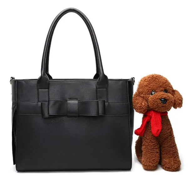 Leather Sling Dog Pet Bag Travel Carrier Cat Portable Dogs Outdoor Puppy Shoulder Bags Cats Supplies Carrying Handbag Breathe