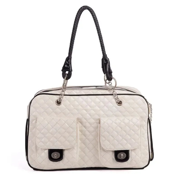 Leather Dog Carrier Bag for Small Dogs Portable Carrying Transport Travel Cat Sling Pet Accessories Outdoor Rabbit Backpack Bags