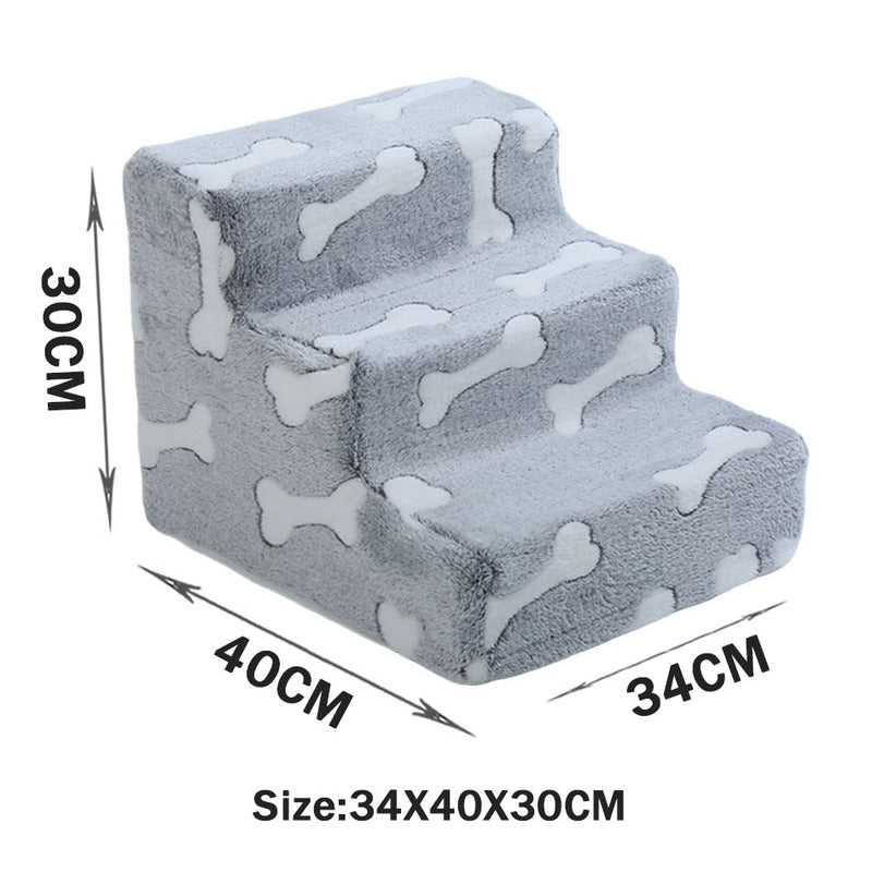 Pet Bed bone full view light background TPS