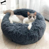 Cat Bed white three-quarter view TPS