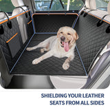Dog Car Seat black three-quarter view TPS