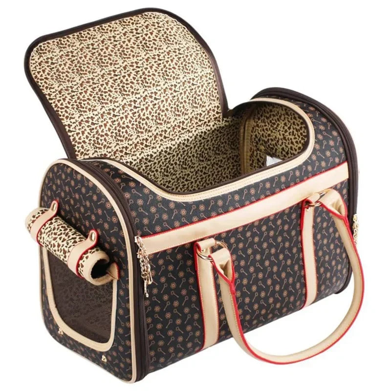 Dog Carrier Bag For Small Dogs Backpack Pet Carrying for Cat Luxury Travel Shoulder Dogs Supplies Puppy Accessories Large Space