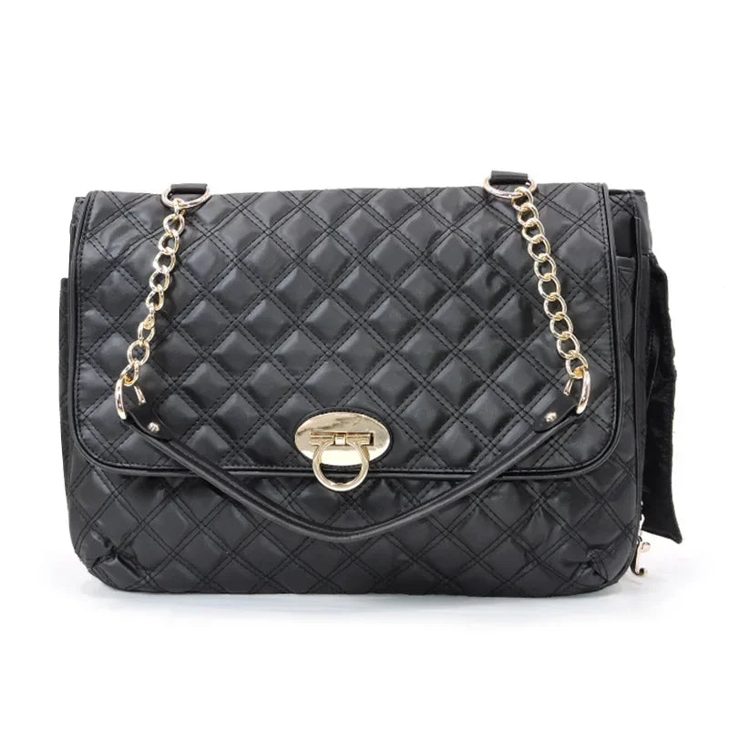 Sac de transport pour petits chiens, sac à dos de luxe en cuir, accessoires pour animaux de compagnie, fournitures pour chats, chatons, chiots, respirant, imperméable 