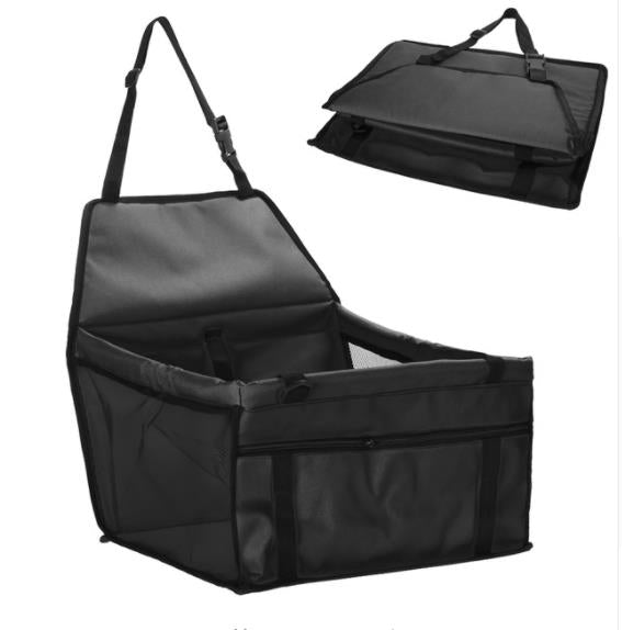 Dog Car Seat — Black Edition, angle 2 — The Pet Society