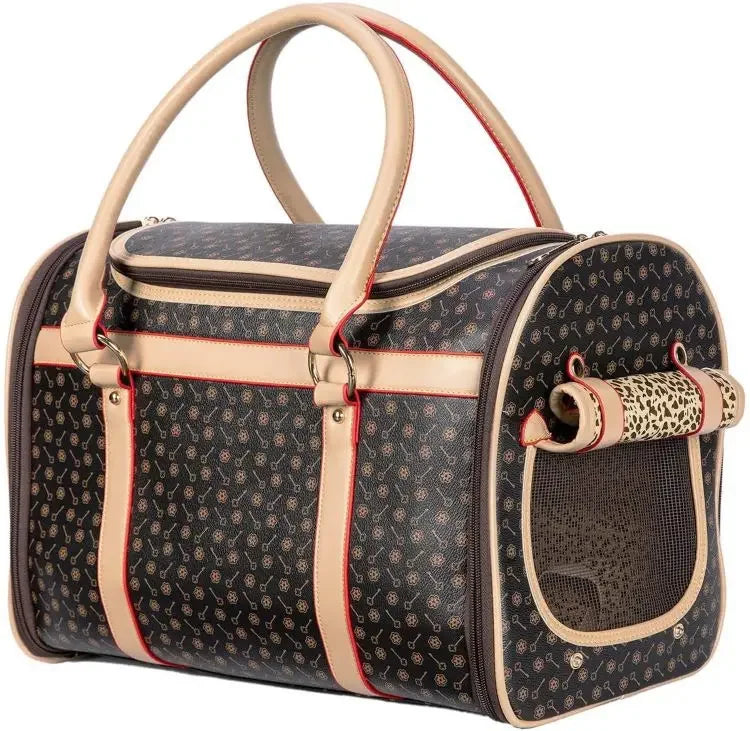 Dog Carrier Bag For Small Dogs Backpack Pet Carrying for Cat Luxury Travel Shoulder Dogs Supplies Puppy Accessories Large Space