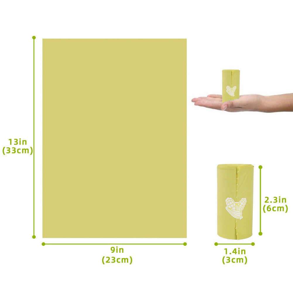Eco Pet Waste Bags — Corn Starch Edition