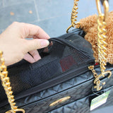 Dog Tote Bag — Black Edition, angle 3 — The Pet Society