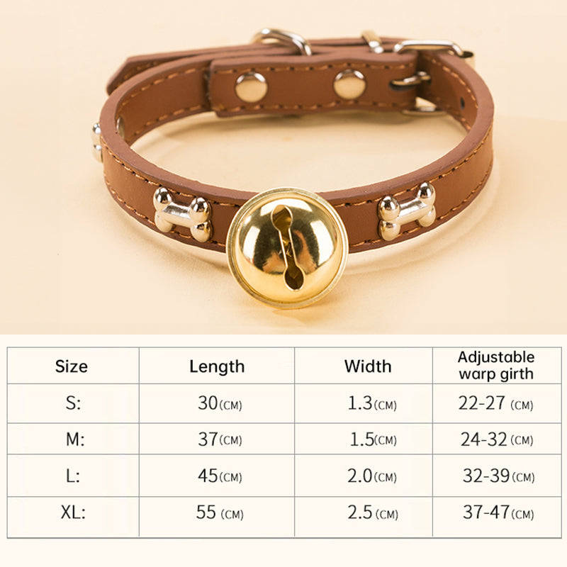 Pet Collar Bell Charm — Paw Edition