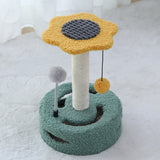 Funny Cat Toy Cat Scratching Board Cat Tree Multifunctional Cat Scratching Column Kitten Toy Pet Supplies, angle 4 — The Pet Society