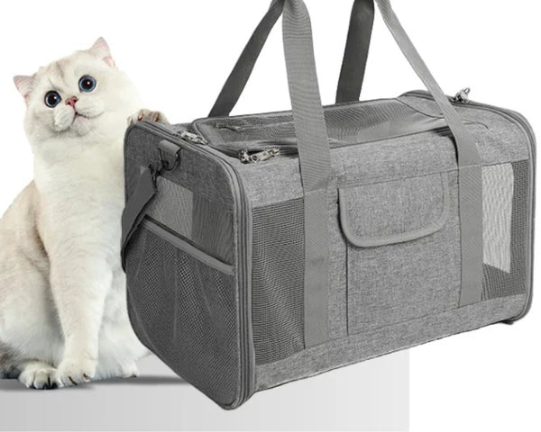 Dog Pet Bag Travel Carrier Cat Portable Dogs Outdoor Puppy Shoulder Bags Cats Supplies Carrying Handbag Breathe Mesh Protector