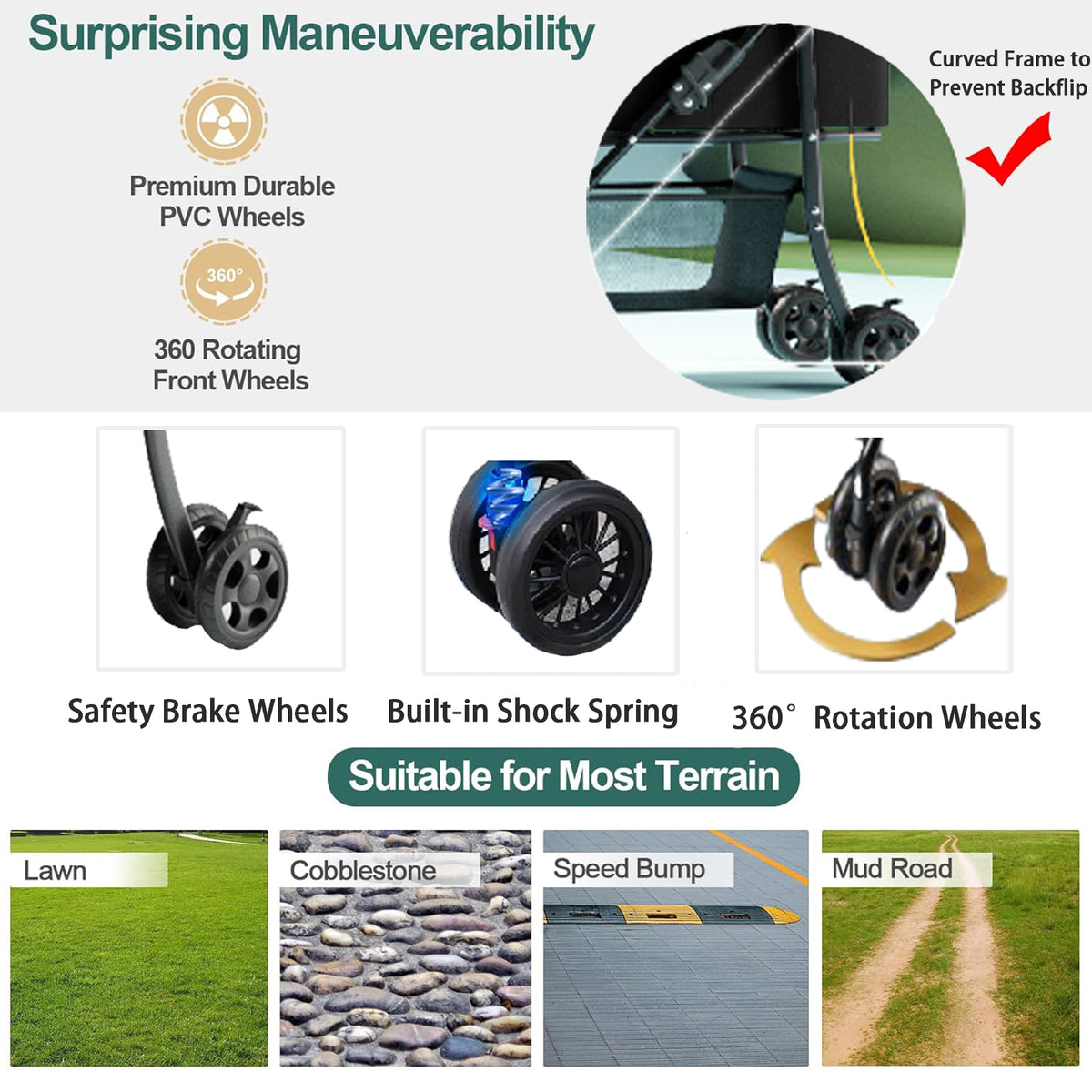 Folding Pet Stroller — 3-in-1 Travel Carrier & Car Seat