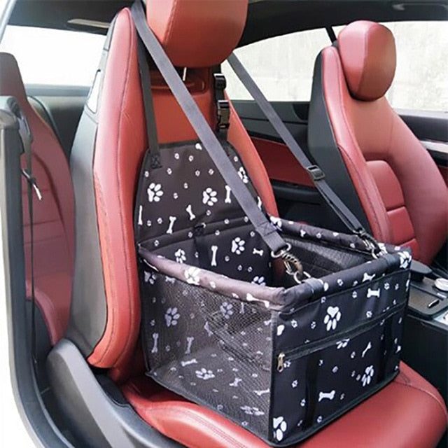Dog Car Seat — Black Edition, angle 6 — The Pet Society