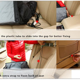 Dog Car Seat black full view light background TPS