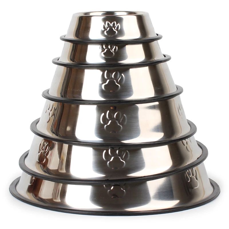 Premium Non-Slip Pet Bowl — Stainless Edition