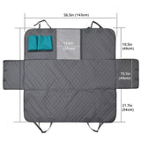 Dog Car Seat — Grey Edition, angle 2 — The Pet Society