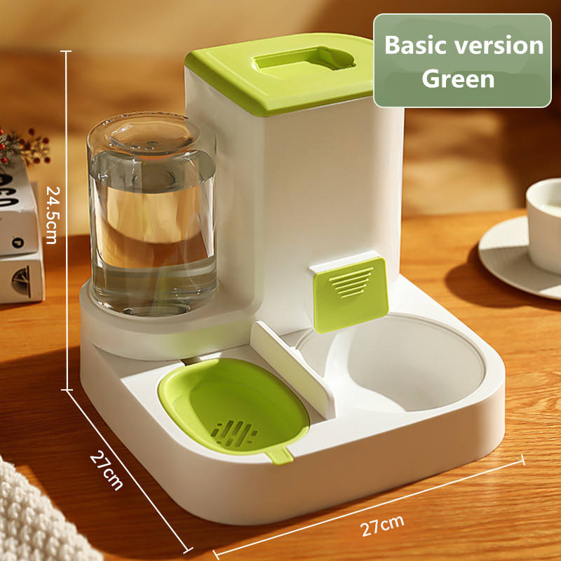 Automatic Cat Feeder — Stainless Steel Edition