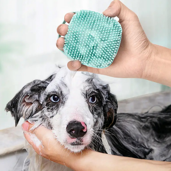 Pet Massage Bath Brush — Grooming Glove
