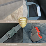 Dog Car Seat grey in-use scene TPS