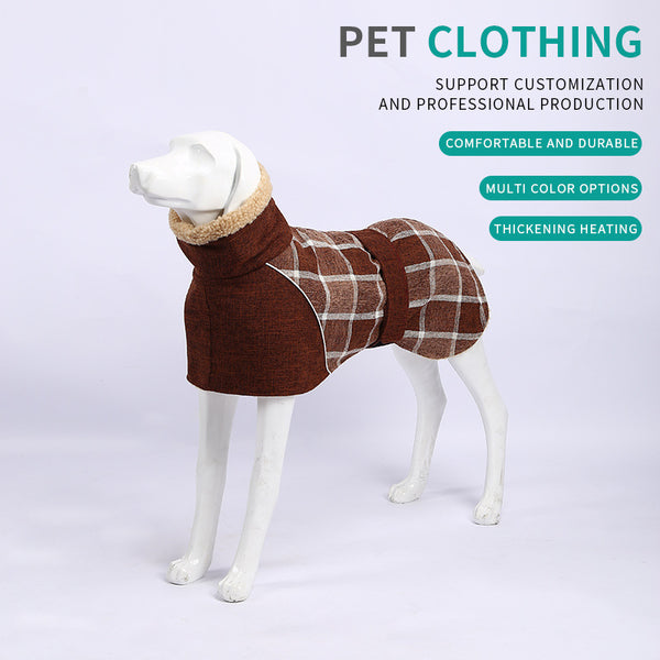 Pet Plaid Jacket — Winter Edition
