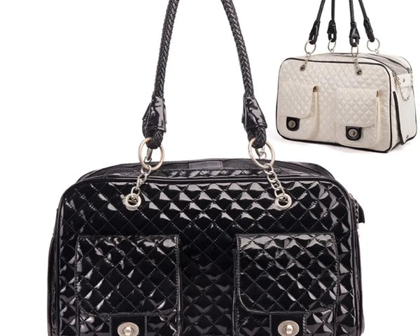 Leather Dog Carrier Bag for Small Dogs Portable Carrying Transport Travel Cat Sling Pet Accessories Outdoor Rabbit Backpack Bags