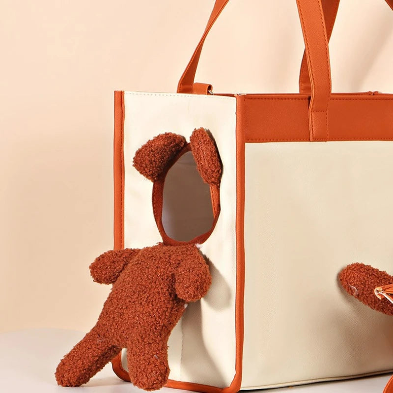 Pet Cat Bag Portable Carrier Travel Breathable Dog Backpack Outdoor Small Shoulder Foldable Handbag Carrying Puppy Transport