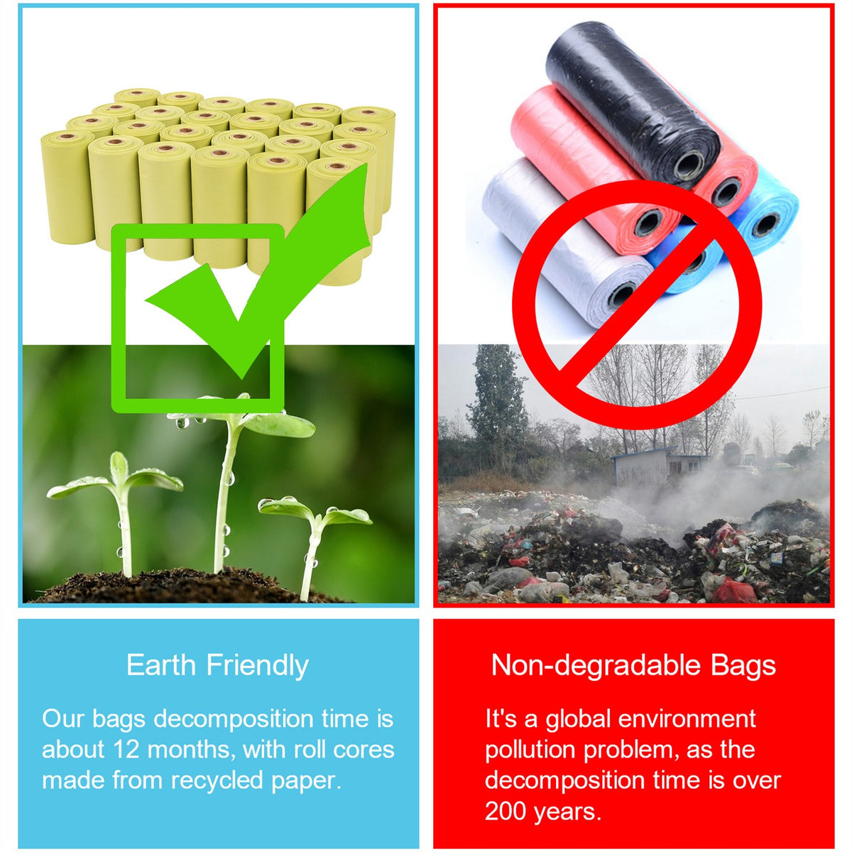 Eco Pet Waste Bags — Corn Starch Edition