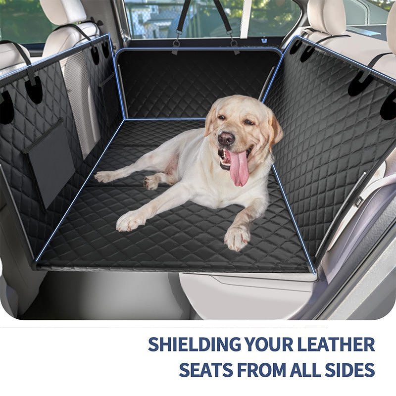 Dog Car Seat black in-use scene TPS