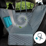 Dog Car Seat grey three-quarter view TPS