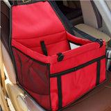 Dog Car Seat black three-quarter view TPS