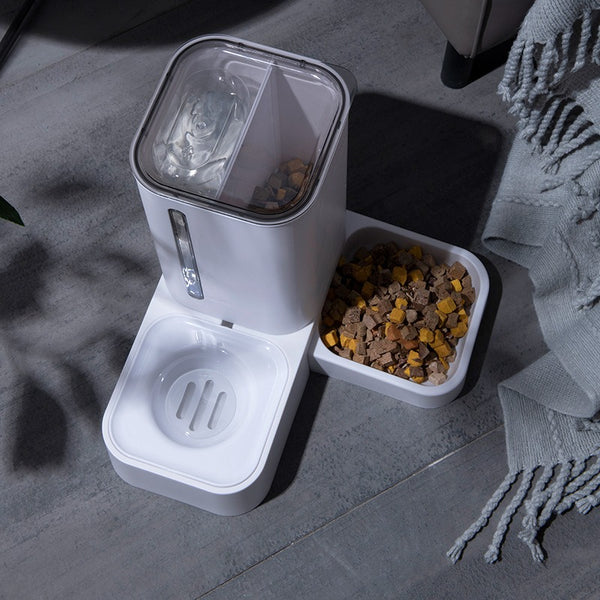 Automatic Pet Feeder — Double Bowl Edition