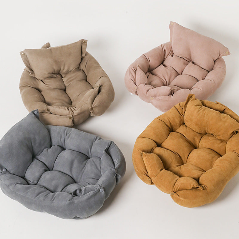 Dog Bed grey texture close-up TPS