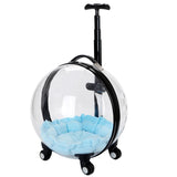 Rolling Pet Carrier three-quarter view TPS