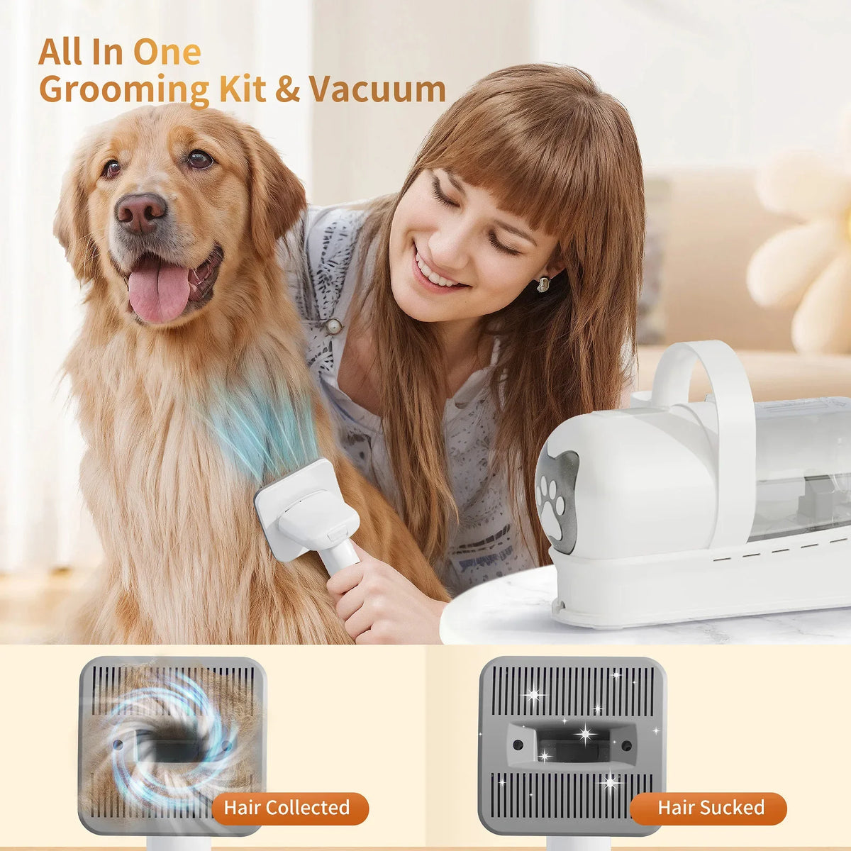 7-in-1 Pet Grooming & Clipping System