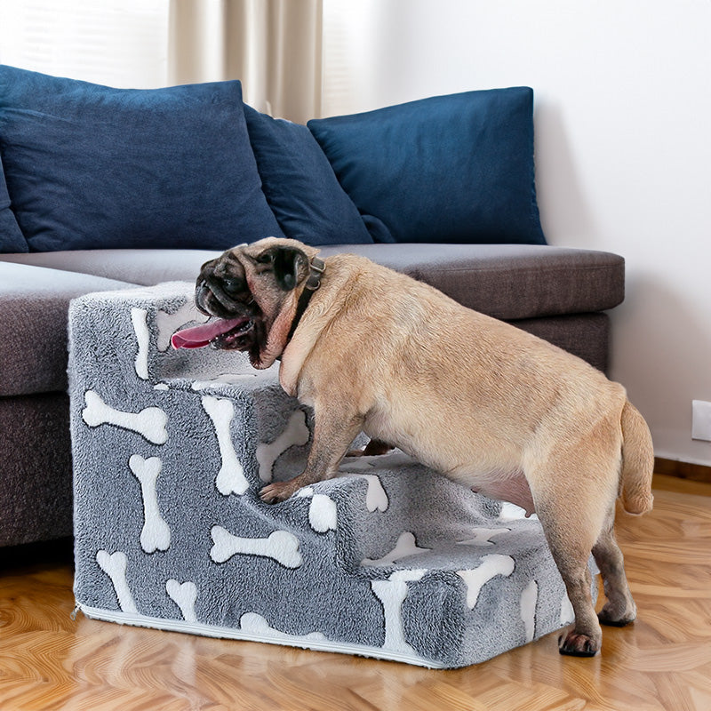 Pet Bed — Bone Edition, angle 4 — The Pet Society