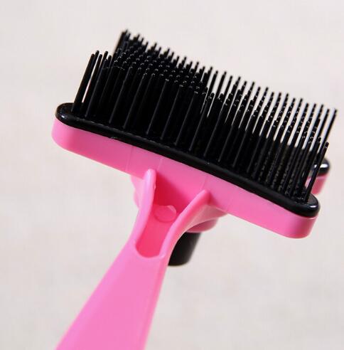 Pet slicker grooming comb full view — The Pet Society