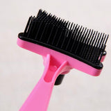 Pet slicker grooming comb full view — The Pet Society