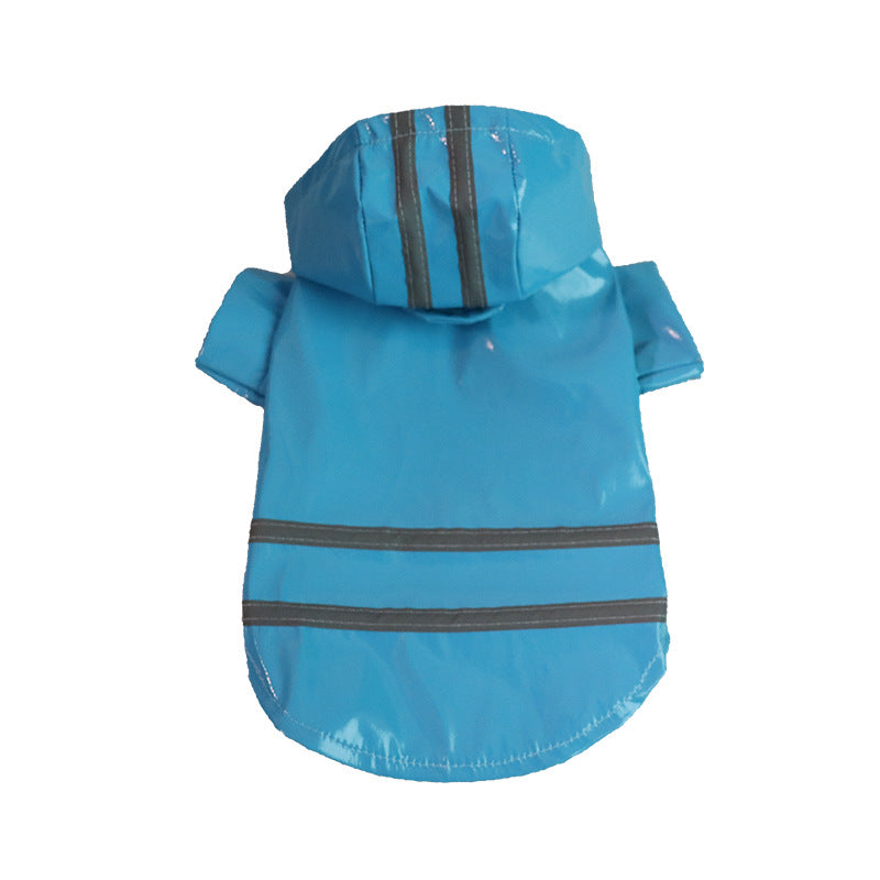 Dog Raincoat red texture close-up TPS
