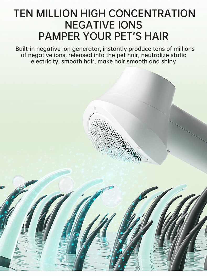 Smart Pet Hair Dryer — Silent Edition
