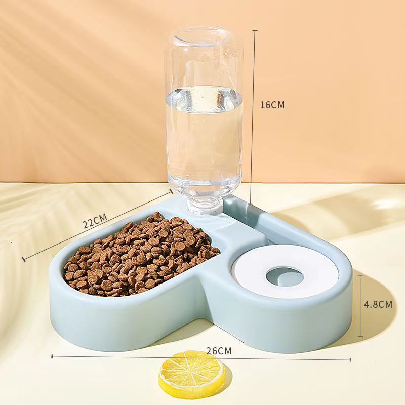 Space-Saving Pet Bowl — Anti-Flip Edition