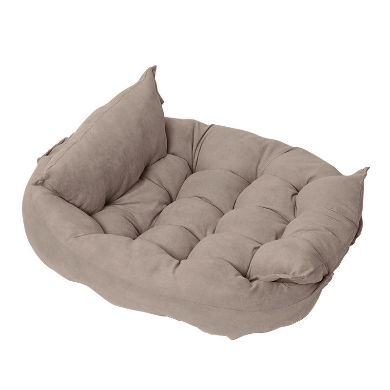 Dog Bed — Grey Edition, angle 4 — The Pet Society