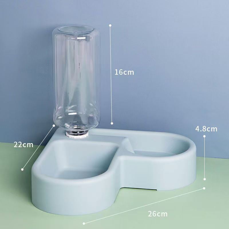 Space-Saving Pet Bowl — Anti-Flip Edition