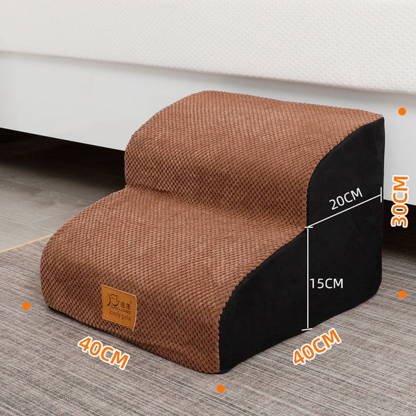 Pet Bed Steps — Foldable Dog & Cat Stairs
