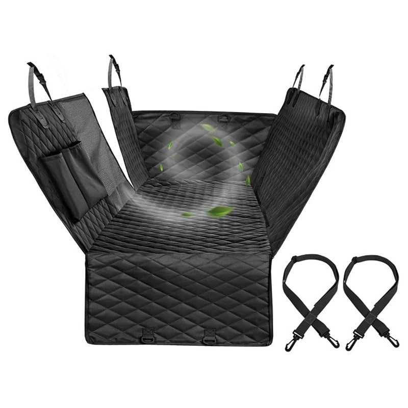 Dog Car Seat — Grey Edition, angle 3 — The Pet Society