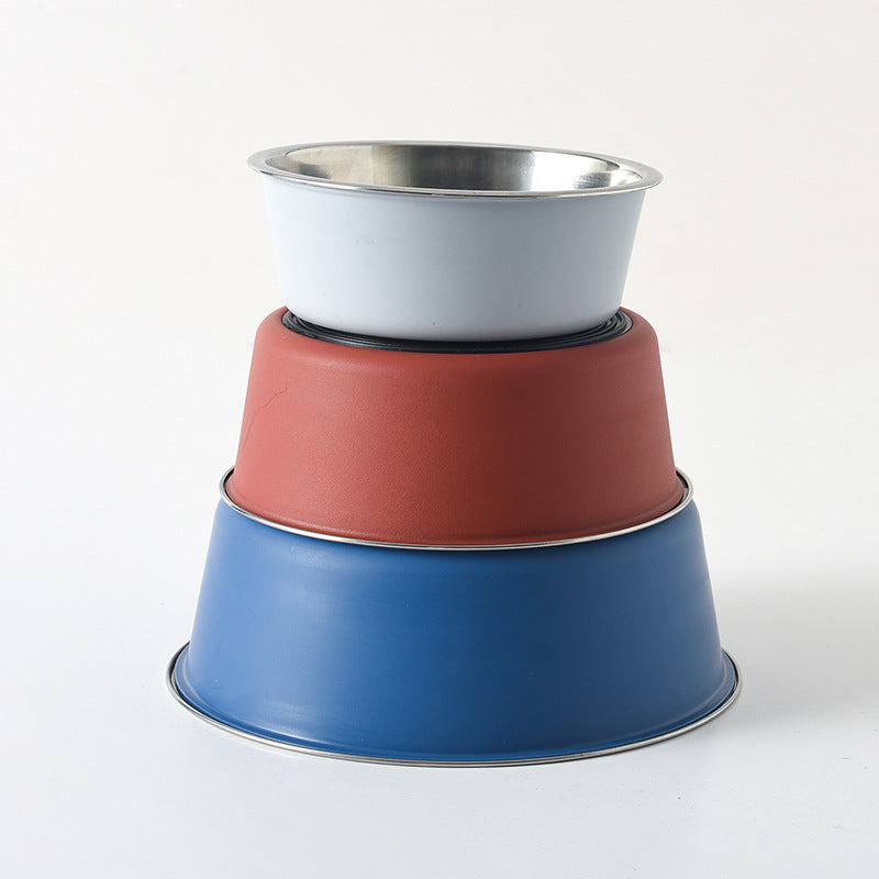 Pet Food Bowl — Stainless Steel Edition