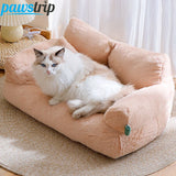 Cat Bed yellow texture close-up TPS