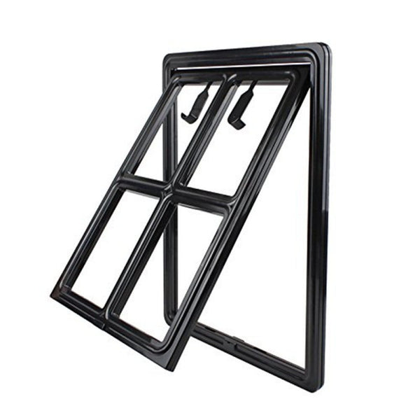 Pet screen door flap full view — The Pet Society