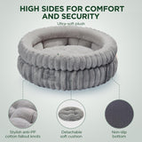 Cat Bed white texture close-up TPS