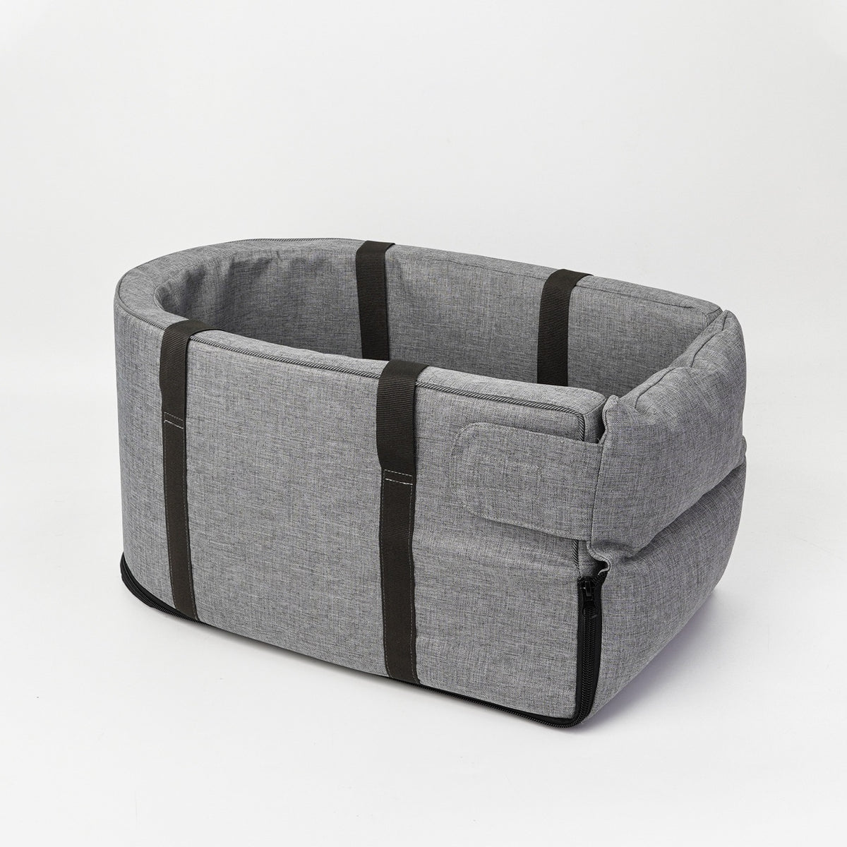 Dog Car Seat — Blue Edition, angle 3 — The Pet Society