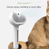 A very good cleaning brush for dogs and cats, perfect for removing loose fur and keeping pets groomed and shiny.