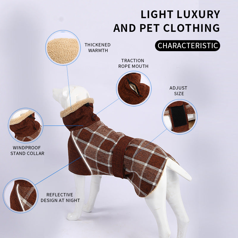 Pet Plaid Jacket — Winter Edition